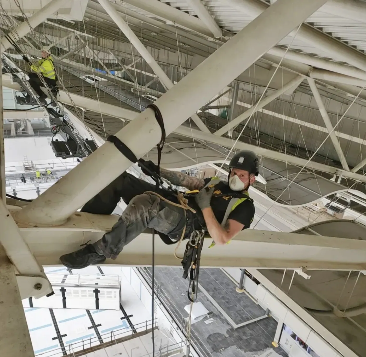 Rope access project photograph 2 from the founder’s personal work experience